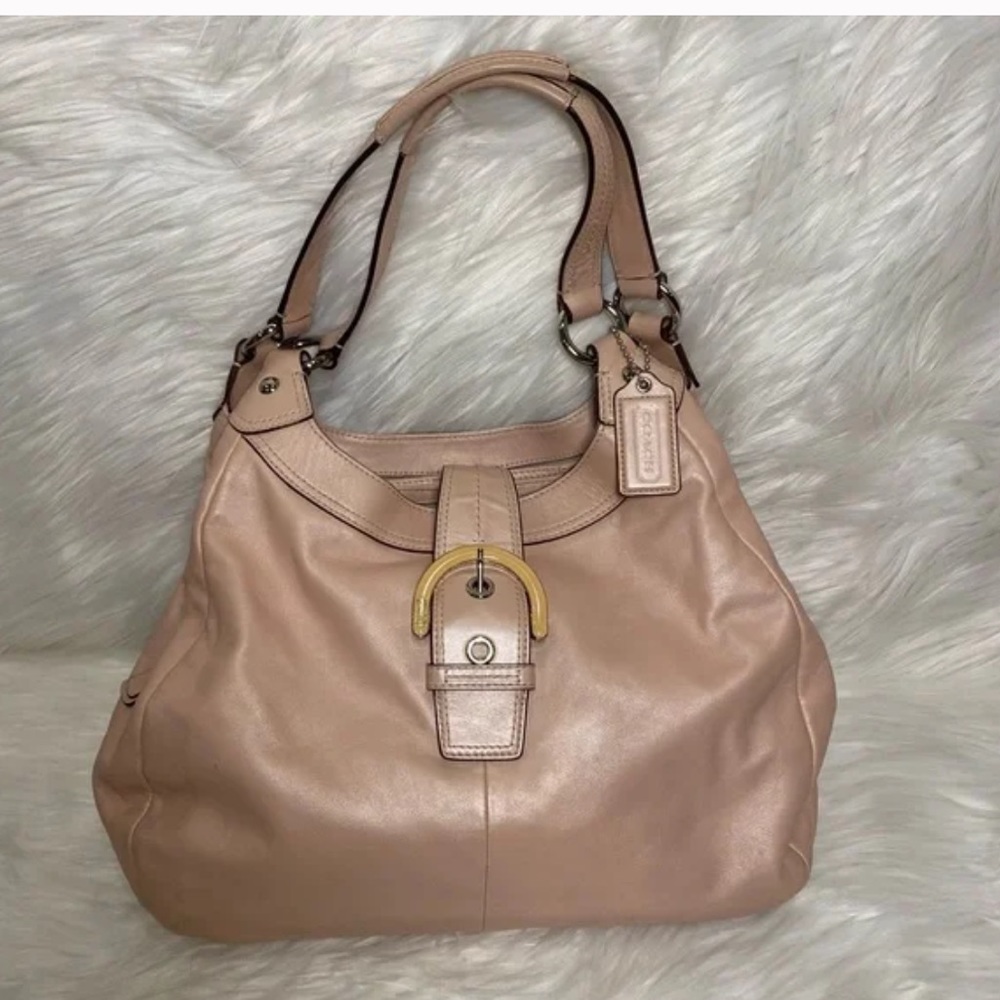 Coach Soho Pearl Pink Shoulder Bag F17092